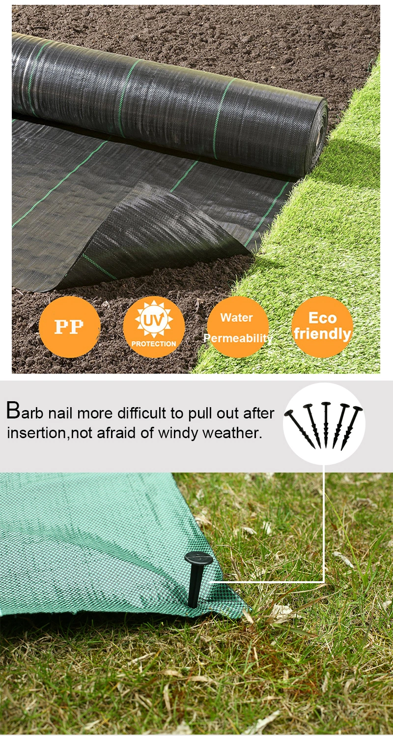 Woven PP Plastic Material Film Biodegrade Ground Cover