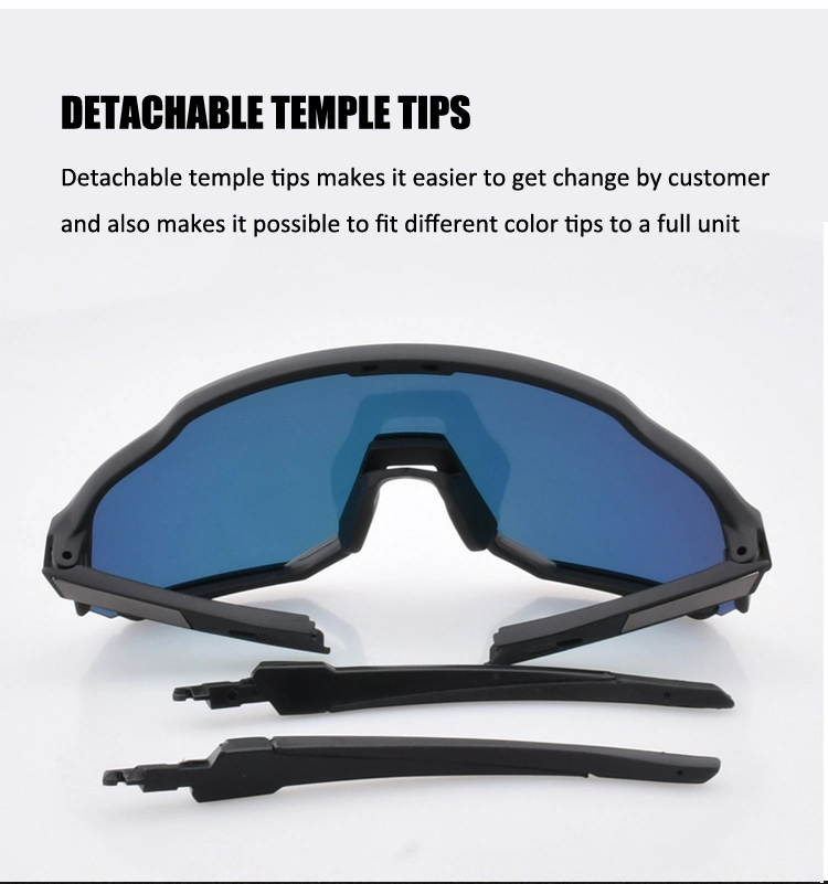 Anti Scratch Outdo Tr90 Frame Oversize Cycling Driving Cool Polarized Sports Sunglasses