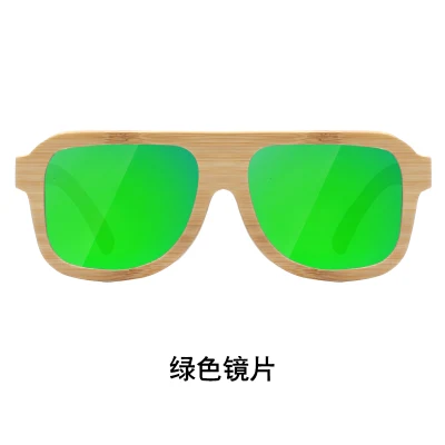 Neue handgefertigte Unisex-Sonnenbrille aus Bambusholz